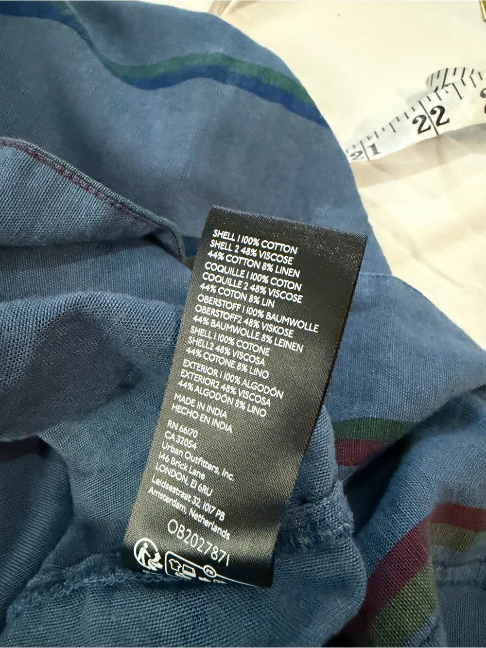 NWT FREE PEOPLE So It Goes Maxi Dress Oceanview Combo S - Picture 11 of 13